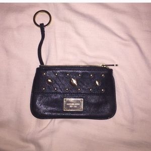 black michael kors change purse